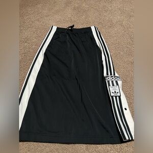 Adidas Black and White Athletic Skirt